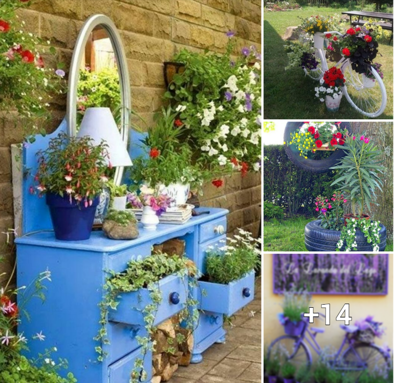 Unleashing the Enchantment of Your Garden through DIY Planters and Magnificent Flowers
