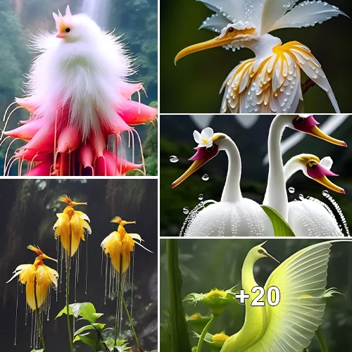 Bird-Inspired Blossoms: Discover the Stunning Similarities