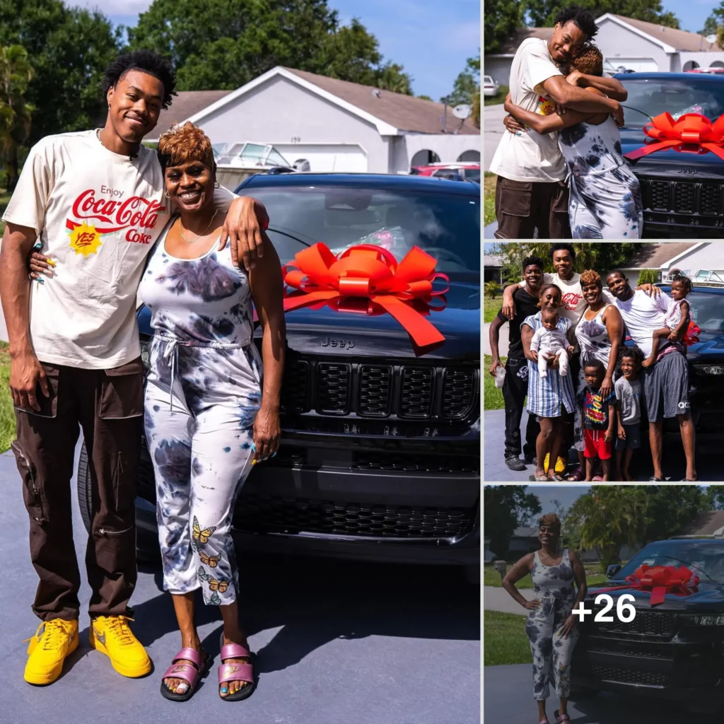 NBA Rising Star Scottie Barnes Surprises His Mom with a Luxury Car for Her Birthday, Defying Expectations at Just 22
